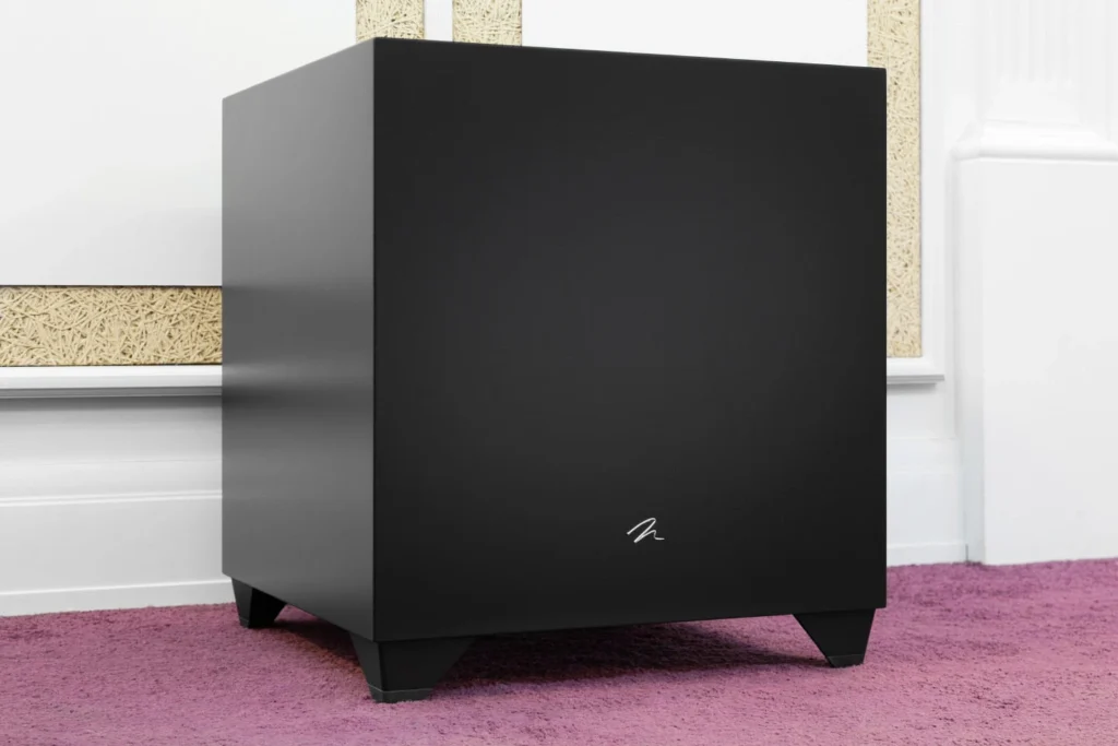 Side view of MartinLogan Dynamo 1600X Subwoofer 