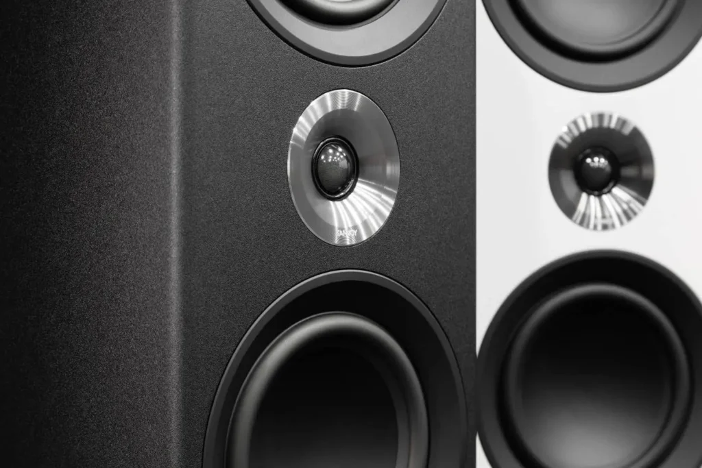 Close view of Tannoy Platinum F6 Floorstanding Speaker