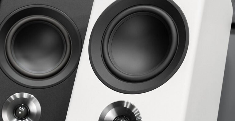 Close view of Tannoy Platinum F6 Floorstanding Speakers Test: Neutral Position