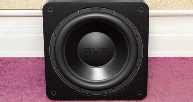 Front view of SVS SB-3000 subwoofer